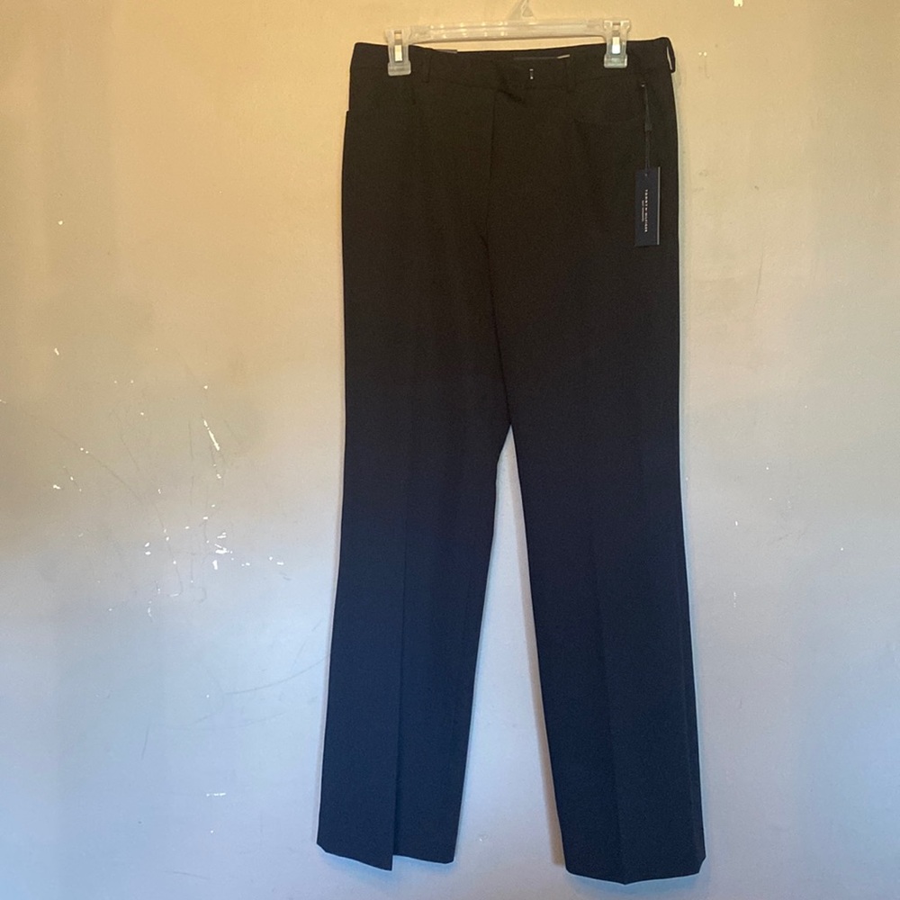 Tommy Hilfiger black pleated dress pants size 6